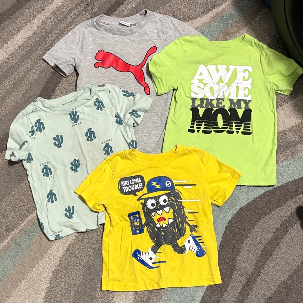 Bundle of Size 3T Toddler T Shirts